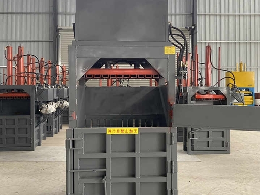 Modular Chamber Design Hydraulic Baler Press Machine With 30-180 Tons Compression Force