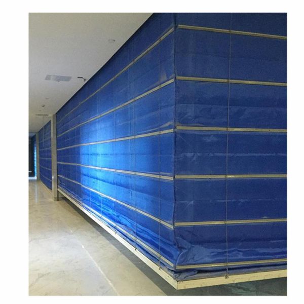 Industrial Fire Roller Curtain With Fire Prevention Low Maintenance