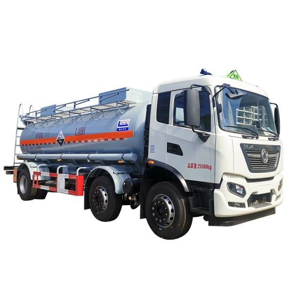 14.5 CBM Capacity Cargo Truck Transportation Dongfeng Tianjin 6x2 Corrosive Tank Truck