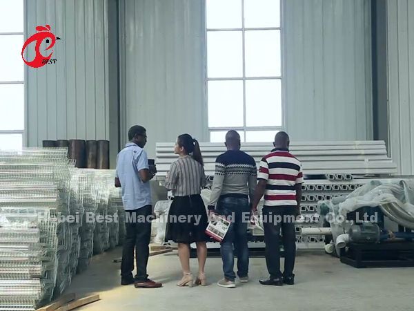 Клетка птицы Semi автоматических птиц клетки 15000 слоя птицы ручная в радужке Нигерии