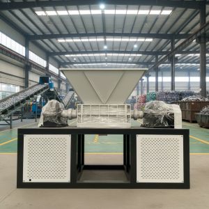Industrial Double Shaft Shredder Machine for Waste Recycling