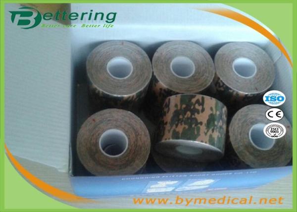 Kinesio Tape 5cm 5m Camo Tape New Camouflage Cloth Kinesio Taping Muscle Physiotherapy Sports Bandage Protective