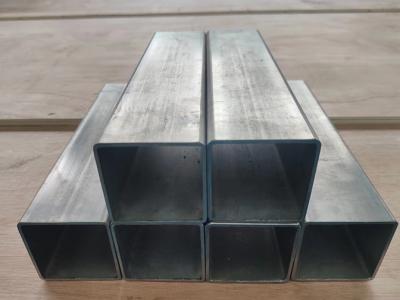 0.8mm-2mm Square Titanium Tube Profiles Silver Finish Titanium Square Tubing