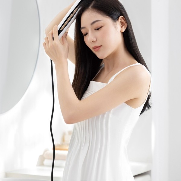 2025 Electric Plastic Tourmaline Ceramic Salon Hotel Household RV Dual Wet & Dry Flat Iron Hair Straightener