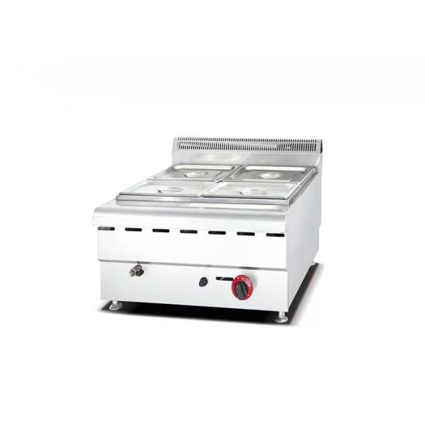 Stainless Steel 6kw 650mm Commercial Kitchen Cooking Equipment
