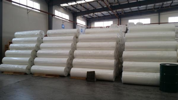 140gsm Nonwoven Paving Mat Polyester Fiberglass Blended