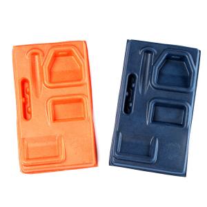 Oil Resistant Wet Press Molded Pulp , Waterproof Molded Fiber Tray