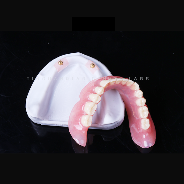 MK1 Precision Milled Dental Precision Attachments With Acrylic Teeth