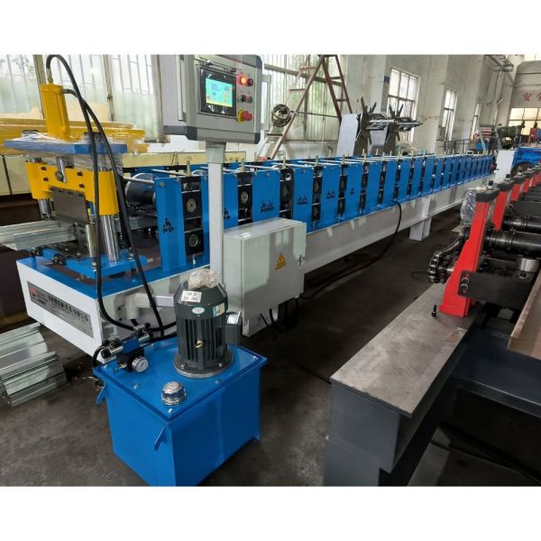 Galvanized Steel Aluminum Flat Pan Deck Roll Forming Machine Outdoor Patio Covers Awning System