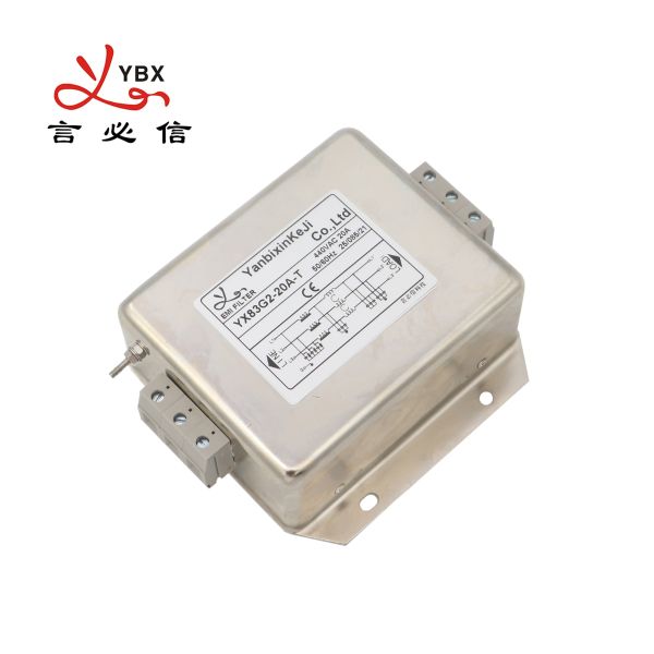 YX83 Терминальный блок соединения EMI фильтр 380V 20A Инвертор Трехфазный фильтр