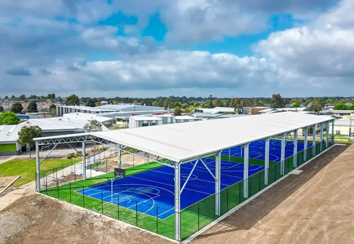 Heavy-Duty Q235B and Q355B Steel Truss with 50+ Years Lifespan and Up to 30 Meters Spanlength for Stadium Construction