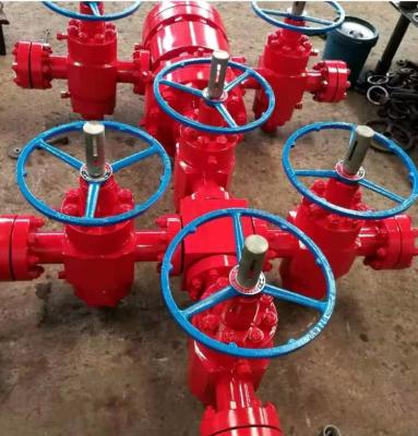 Wellhead Devices Gas Production Christmas Tree In Oil Field