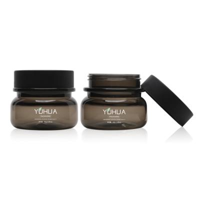Frasco plástico da cor vazia cosmética do creme de cara dos frascos 50g com tampão de parafuso