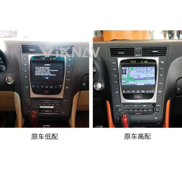 11.8 дюймовый стерео для 2004-2011 LEXUS GS 128G навигация GPS мультимедийный DVD-плеер Android беспроводной Carplay 4G BT
