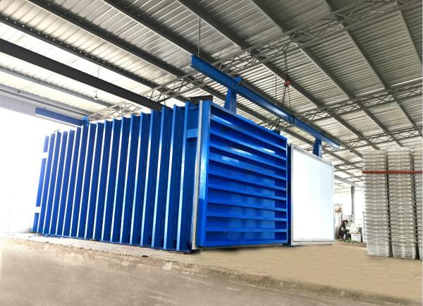 Vegetable Pre Cooling Chamber Two Pallets Preventing Circuit Problems