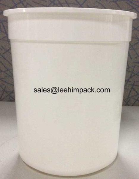 Margarine plastic container