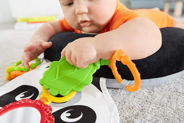 handcrafted подушка времени Tummy панды для новорожденных Washable
