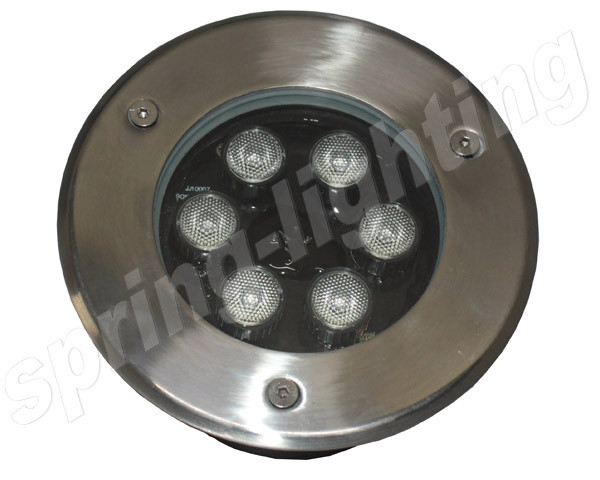 IP65 6Watt RGB LED Flood Light Aluminum Alloy , Led Underground Light