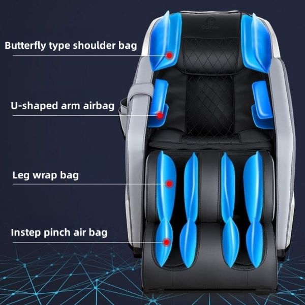 Automatic Luxury Air Bag Massager Beauty Salon Body Spa Chair with Vertically Movable Massage Hands