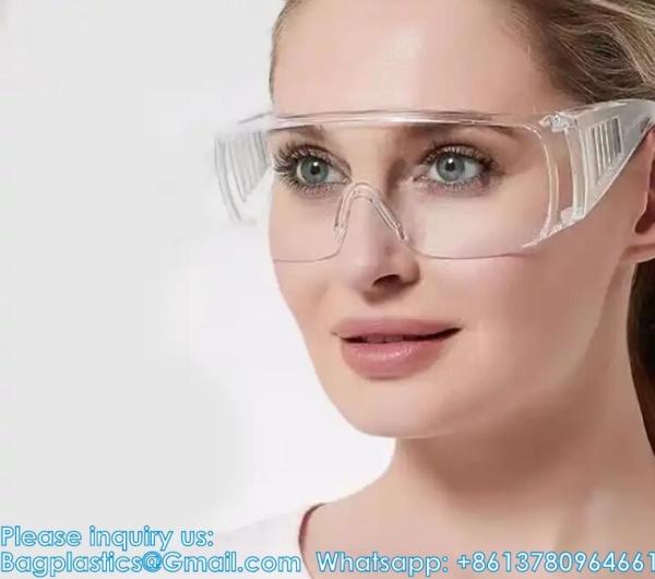 Custom Industrial Protection Lenses Prescription Goggles Ansi Z87.1 Fashion Anti Fog Dust Working Stylish Clear Safety