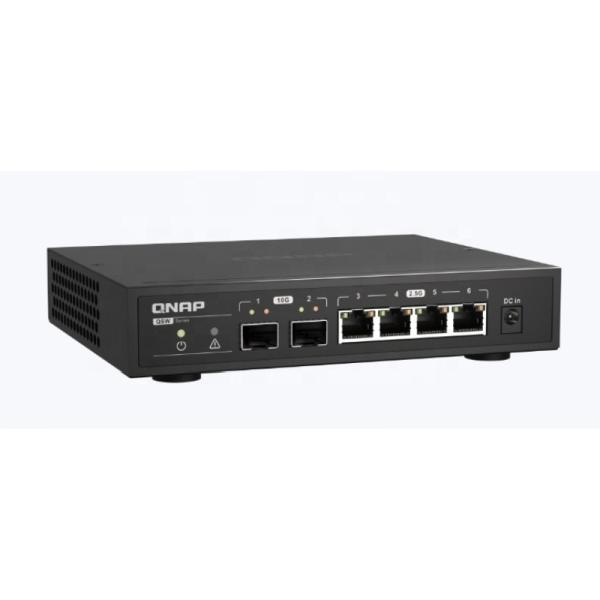 Stock QSW-2104-2S Unmanaged Ethernet Switches with 4 x 2.5GbE RJ45 Ports 2 x 10GbE SFP Optical Fiber Ports Original 100%