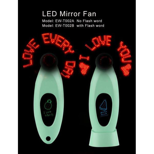 Strong Wind Personal Handheld Fan Battery Operated Small Lightweight Mini Pocket Size