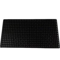 512 tray de semillas de hoyos de vegetales suculentos espesa balcón negro PS tray de planta de corte