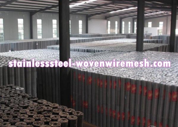 Custom 1 X 1 Welded Steel Mesh Rolls , Stainless Steel Welded Mesh Corrosion Resistant