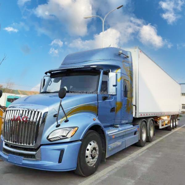 40ft 3 Axles Light Weight FRP Coating Insulation Box Truck Semi Trailer for Dry Freight Temperature Control Cargos
