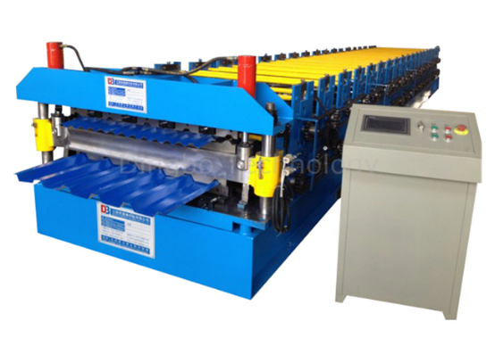 PLC Color Steel  IBR 0.3mm Roof Sheet Making Machine