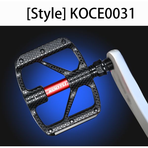 Universal de aluminio del pedal 9/16 de los pedales MTB de la bici de montaña de KOOTU para la bicicleta de Mtb