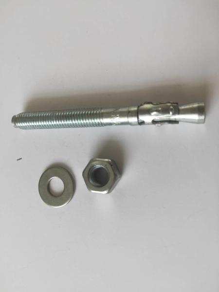 Grade 4.8 M10 * 100 Buliding Galvanized Wedge Anchor Bolts concrete anchor bolts