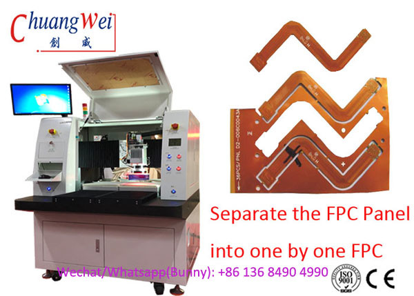 Лазер машины FPC лазера Depaneling PCB режа Depaneling с точностью μM ±20 для доск PCB FR4 или FPC