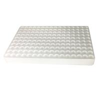 Bandeja plástica de flutuação da semente da pilha redonda de Tray Recycled 160 da plântula da espuma do EPS
