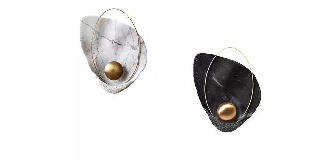 Свет стены черной/белой смолы гостиницы цвета D27cm*H40cm современный