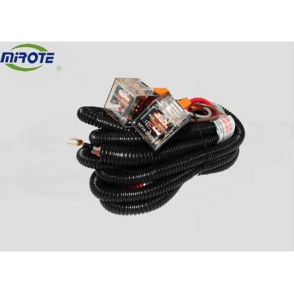 Factory Set Headlight Ceramic Socket Auto Wiring Harness With Wire And Harness Replacement