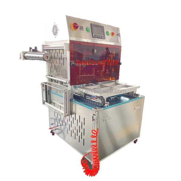 High Capacity 700 KG Modified Atmosphere Packaging Machine for Curry Boxed RTE Meal