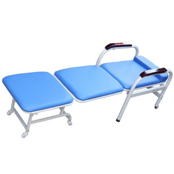 Hospital Foldable Aluminum Folding Chairs For Patient Accompany