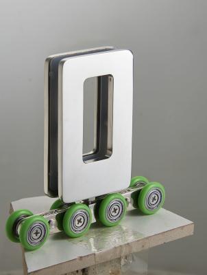 5mm Hole 304 SS Silent Sliding Door Roller Bearing Wheels Bathroom Use