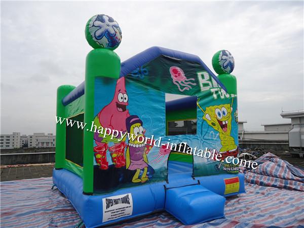 Spongebob squarepants , china bounce house , moon bounce , inflatable bounce castle