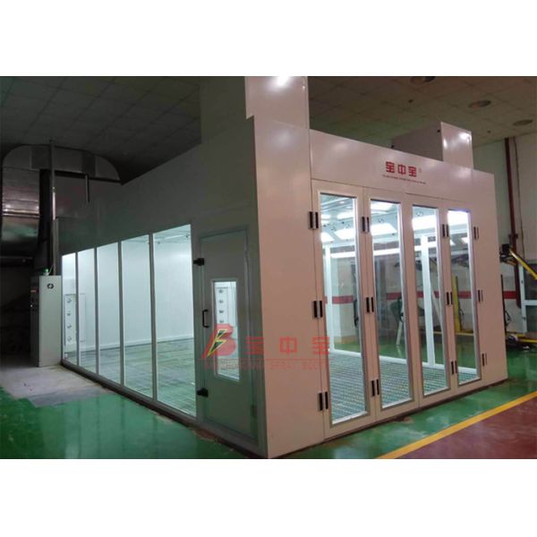 Teaching Spary Booth Big Glass Paint Booth For School Training Spray Equipment