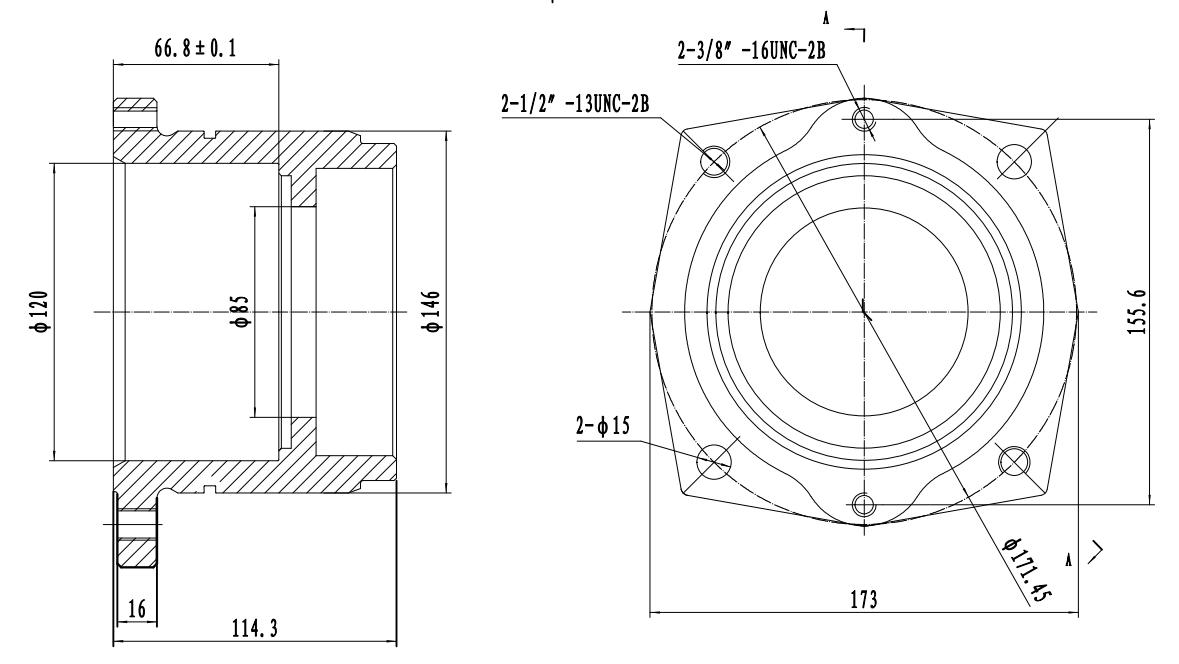 Mission Pump Spare Parts Housing Outboard Bearing PN G0006003