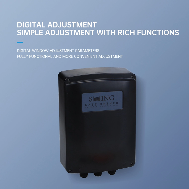 SW-400DC Motor de cobre con engranaje de gusano Puerta giratoria de trabajo pesado Abridor de puertas electromagnético