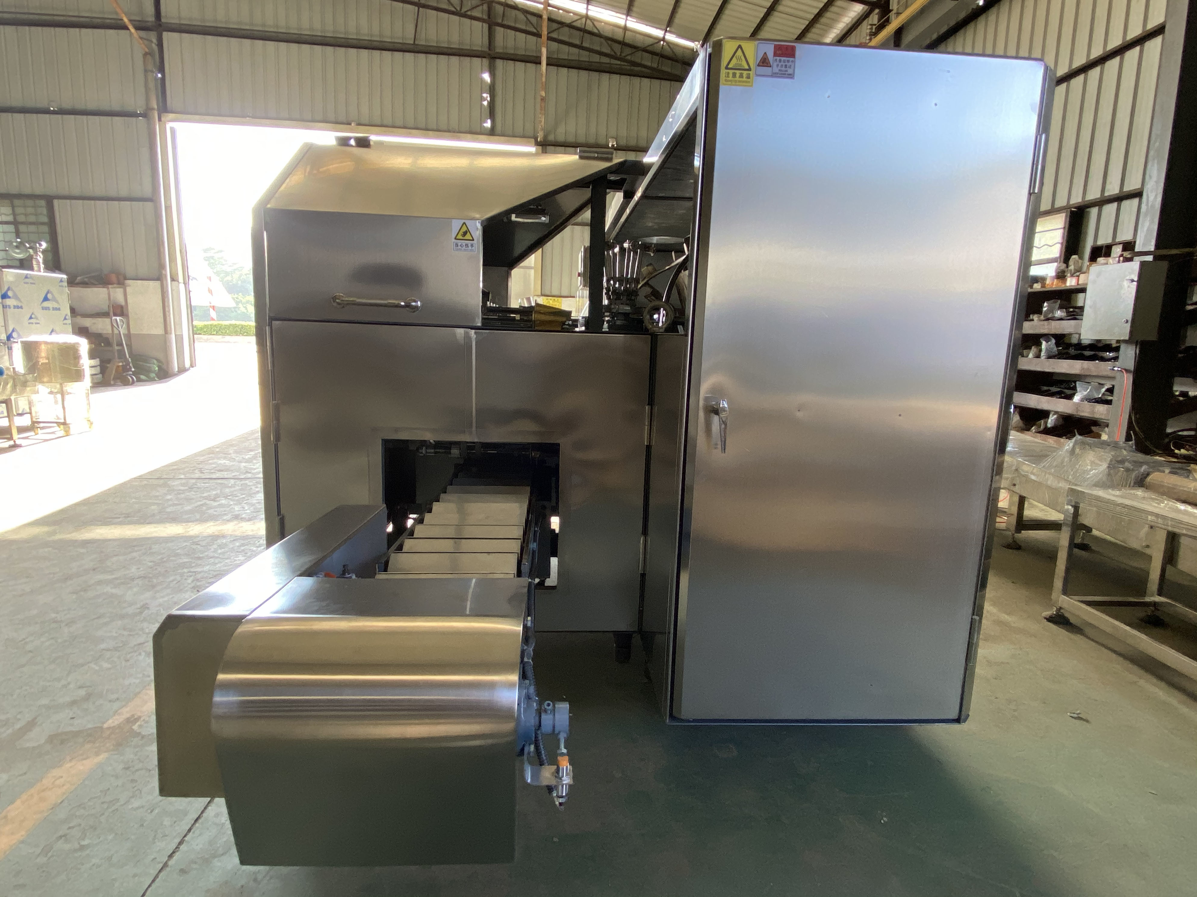 конус мороженого 4.07kw делая потребление машины 16kg/H LPG