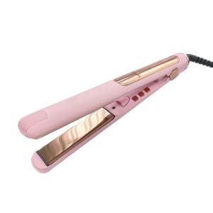 Tourmaline Ceramics Infrared Hair Straightener Flat Iron Electric LCD OEM Vendor
