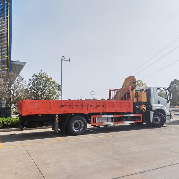 ISUZU Truck Mounted Crane 8ton Mobile Folding Boom Truck Crane