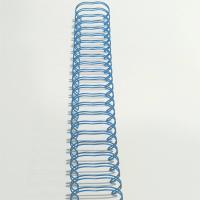 Matériel en spirale en nylon 0.9mm double Ring Wiro Office Supplies de fil obligatoire de journaux intimes