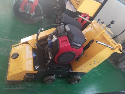 Speed 3000rpm Concrete Scarifier Machine / 24HP Road Milling Machine With Honda Gasoline GX690