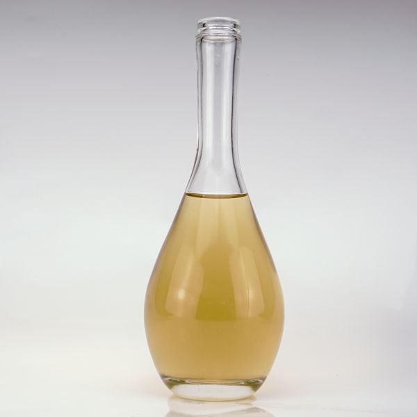 500ml Glass Bottle End Vase-Shape Long Neck Vodka Wine with Cork Screw Both Sealing Type