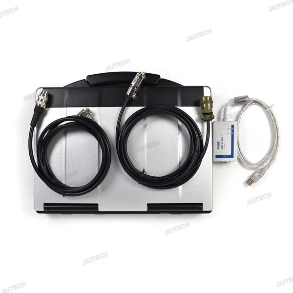 For MTU DIAGNOSTIC KIT USB-to-CAN MEDC ADEC Diasys 2.72 Full Kit Diesel Engine Diagnosis Scanner Tool with CF53 Laptop